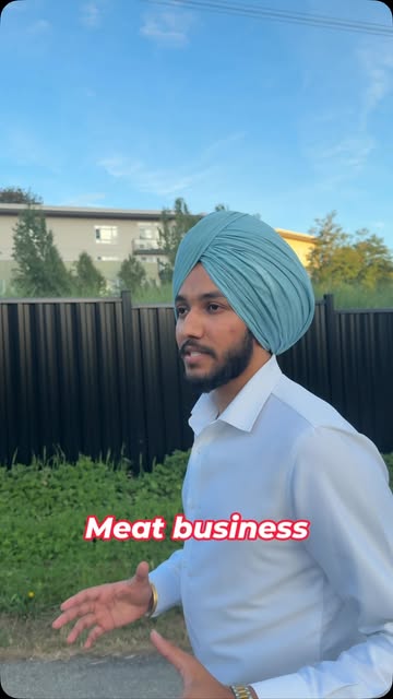 Harry Khosa Instagram video about a meat business opportunity